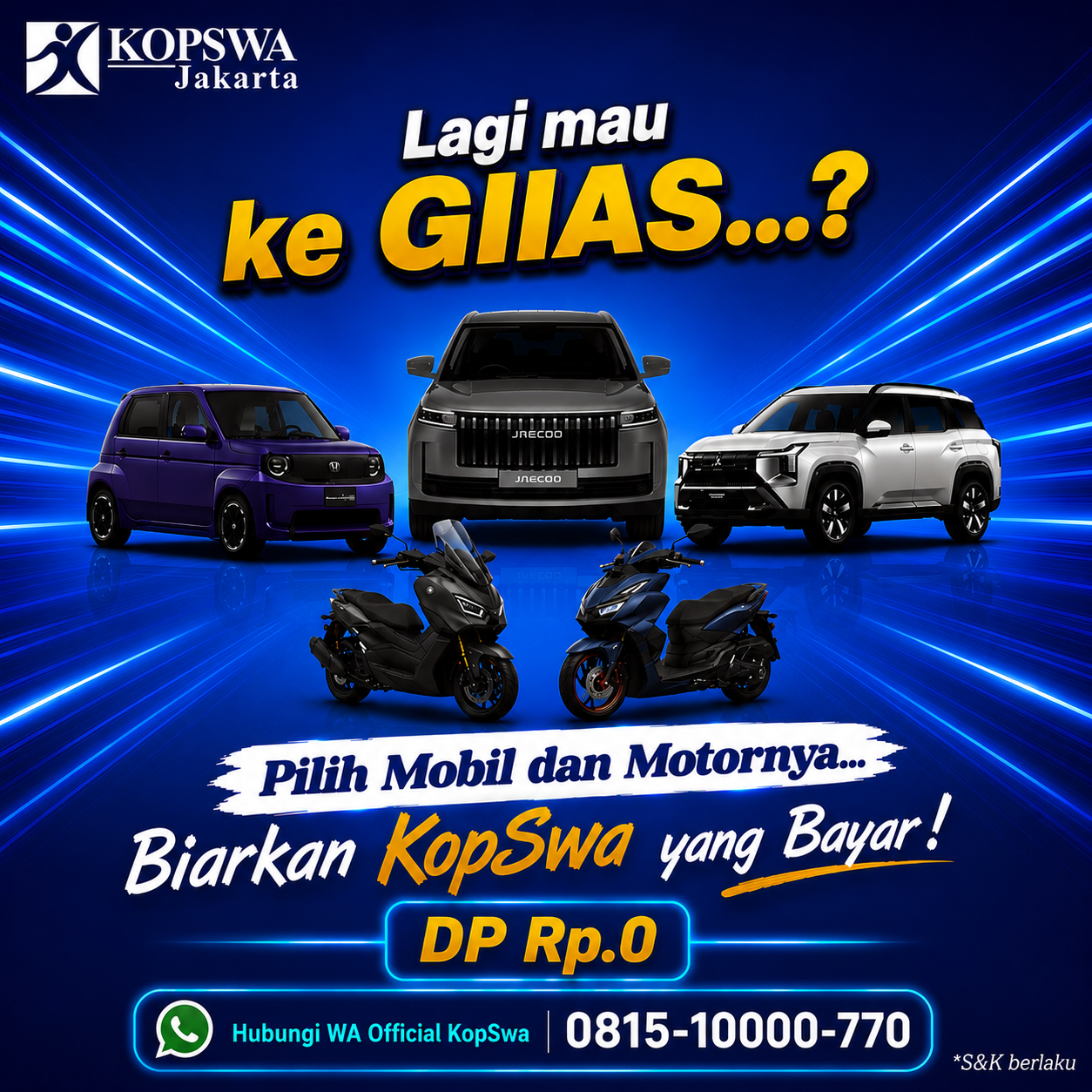 Lagi mau ke GIIAS?